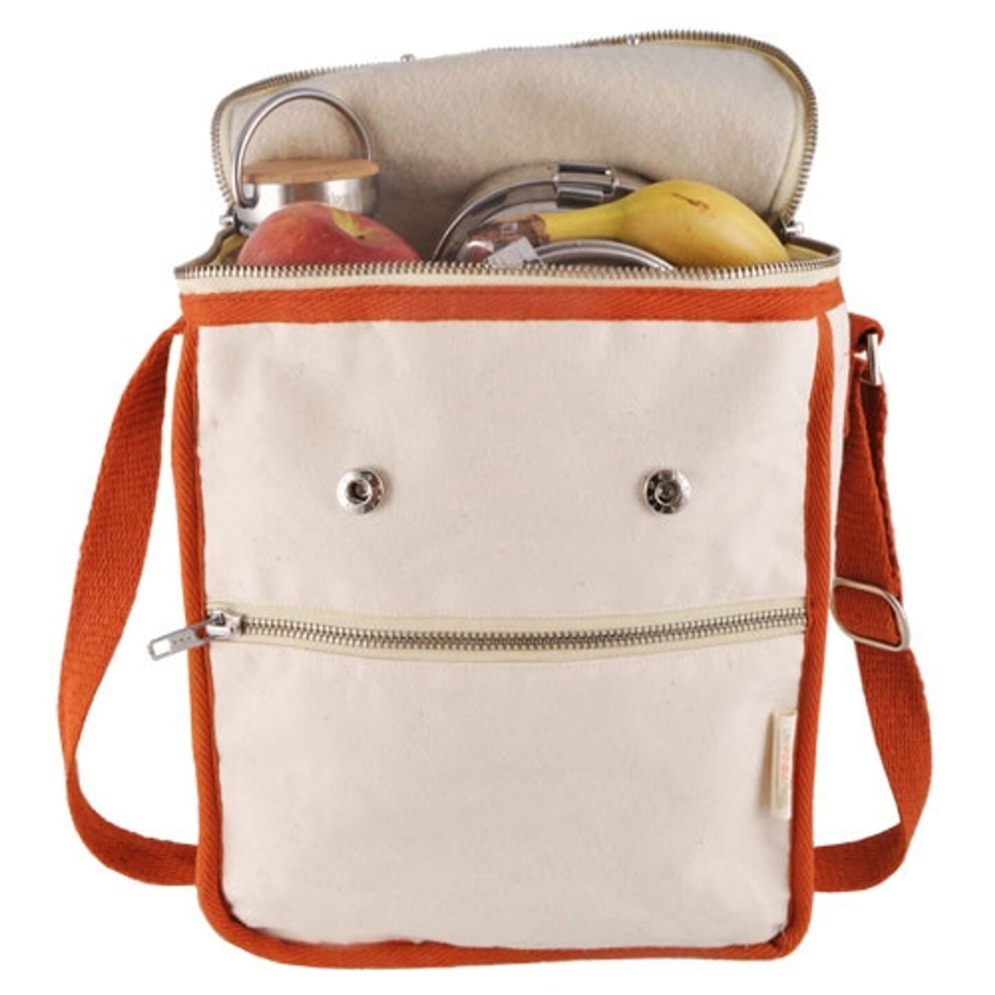 4. Life Without Plastic Wool Insulated Organic Cotton Lunch Bag
